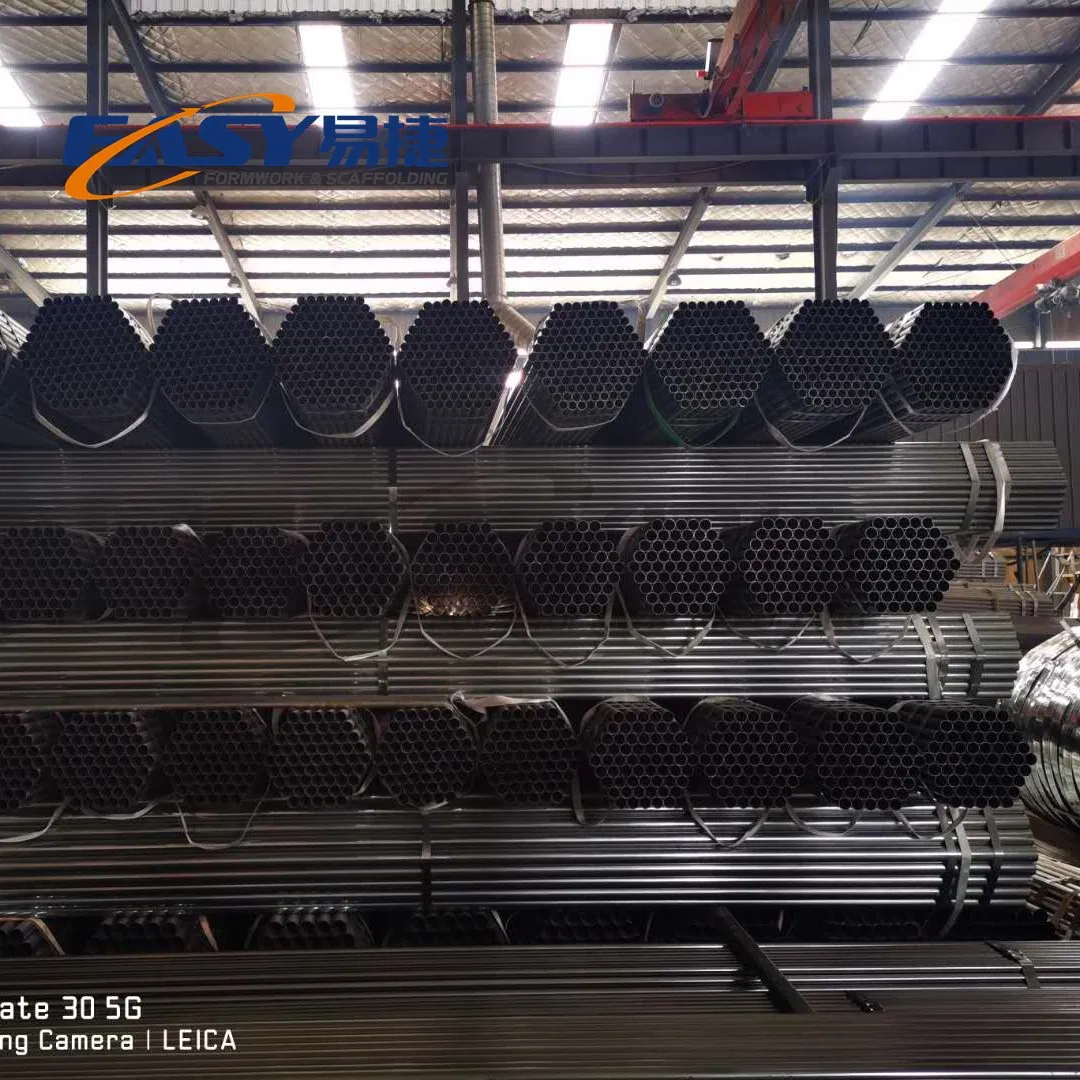 Easy Scaffolding 48.3mm Used Steel Tube BS1139 Scaffolding Tube