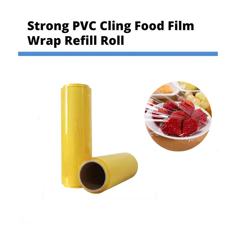 Premium PVC Cling Wrap Manufacturers Food Preservation Film for Freshness and Flavor