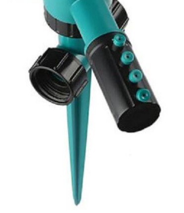 360° Rotating Automatic Lawn Sprinkler Adjustable Garden Irrigation System Durable Sprayer Esg12137