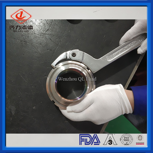 SS304 Sanitary Stainless Steel Round Nut Union Wrench Spanner