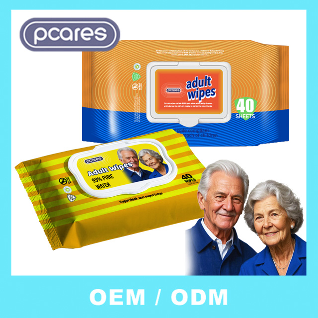 Extra Large Size Cleansing Body Wet Wipes Personal Care Hypoallergenic Adult Wipes