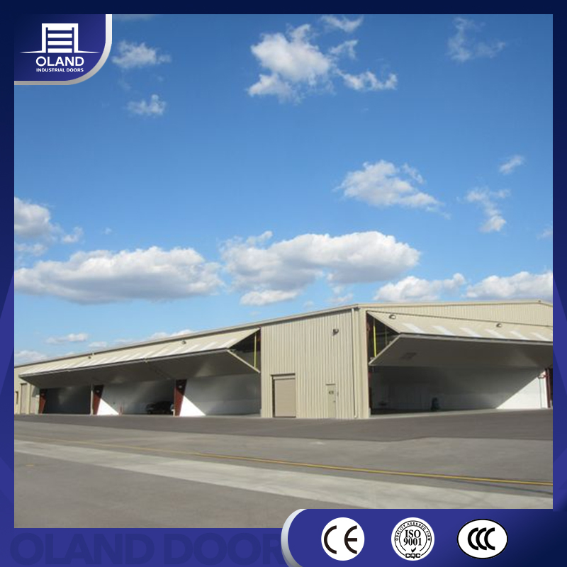 Modern Smart Home Full View Aluminum Automatic Bifold Garage Doors Electric Vertical Folding Garage Doors