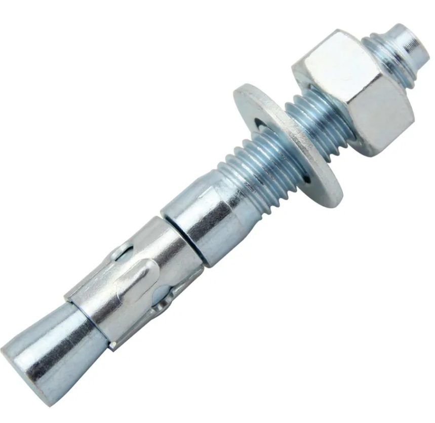 Анкерный болт клиновой оцинкованный для бетона