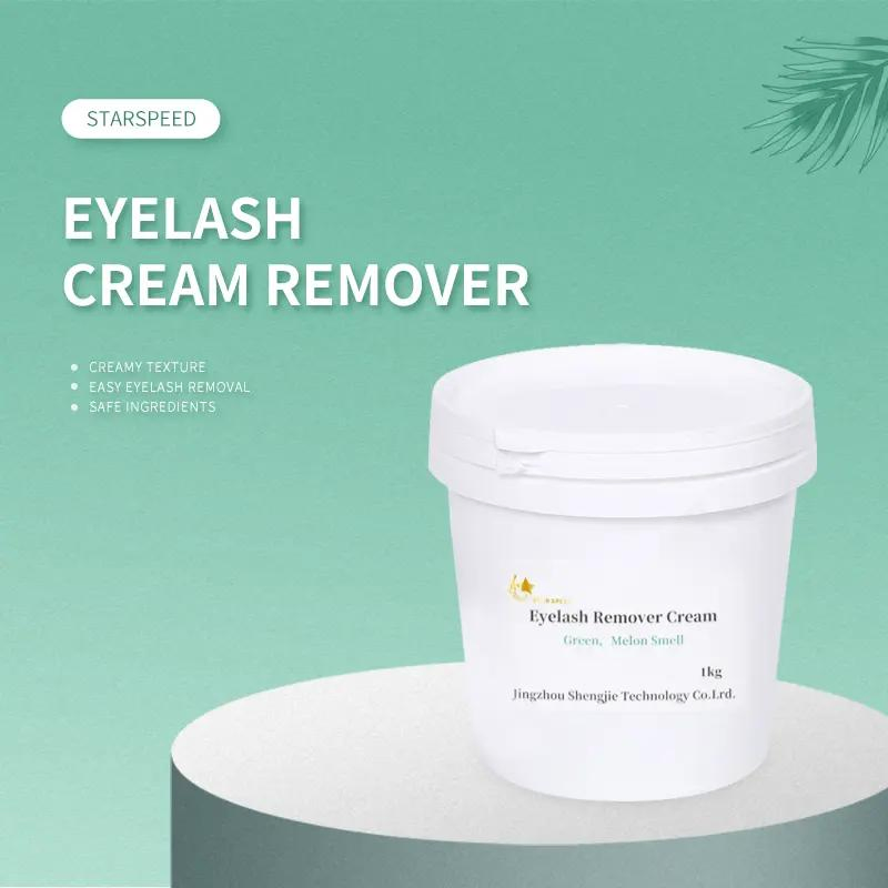 1kg Professional False Eyelash Glue Remover No Irritating Lash Cleaning Cream