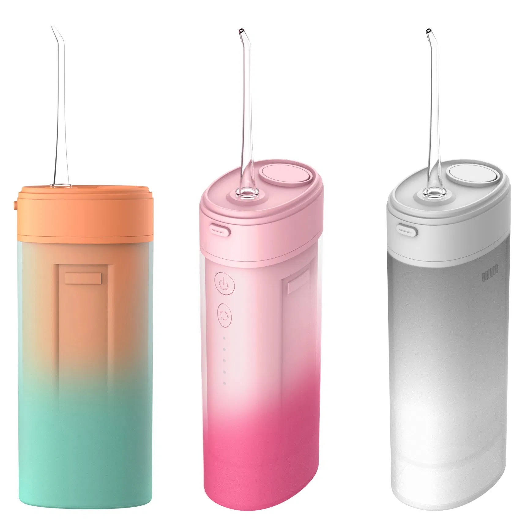 Jssan Scalable Mini Water Flosser Oral Irrigator 4 Mode Pulse High Pressure Oral Cleaner Toothbrush Portable for Travel