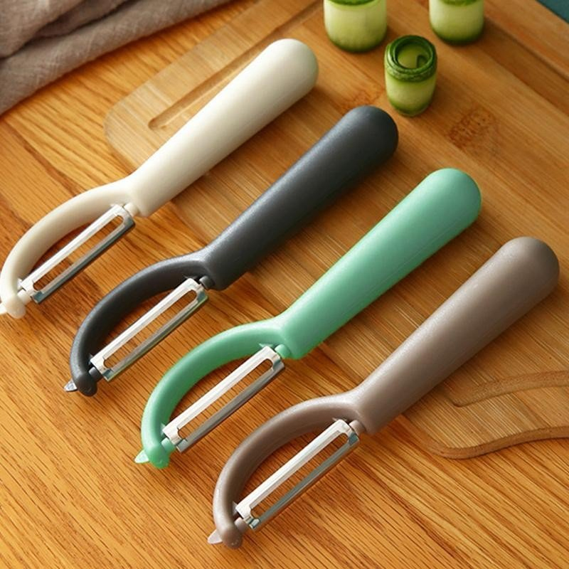 Vogue Kitchen Tools Home Living Stainless Steel Creative Multi-Function Potato Scraper Peeling Vegetable Portable Useful Fruit Peeler