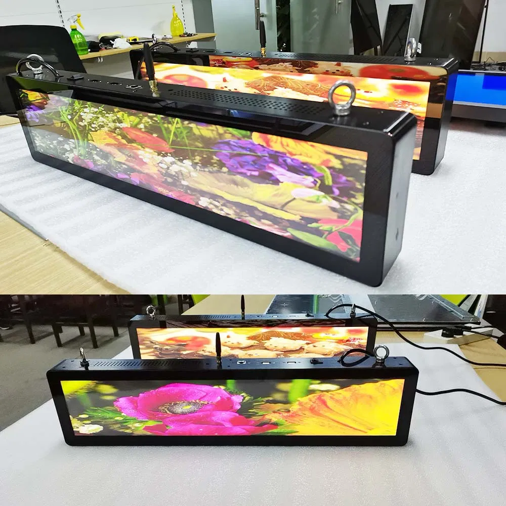 Supermarket Shelf Long Advertising Screen Android HD Shelf Strip Display LCD Screen