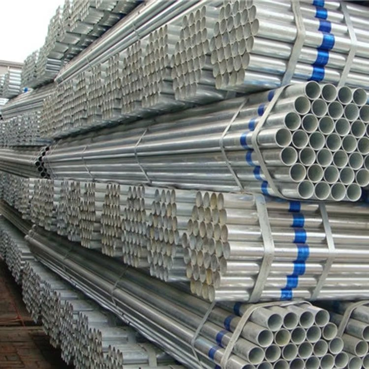 EMT Hot DIP 4mm 6mm 8mm Thickness Certified Galvanized Steel Tube for Scaffolding