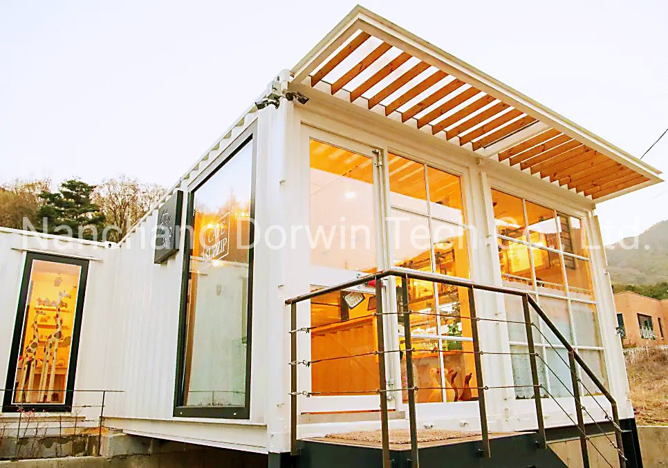 Outdoor Playground Container Coffee Shop Restaurant Cafe Bar