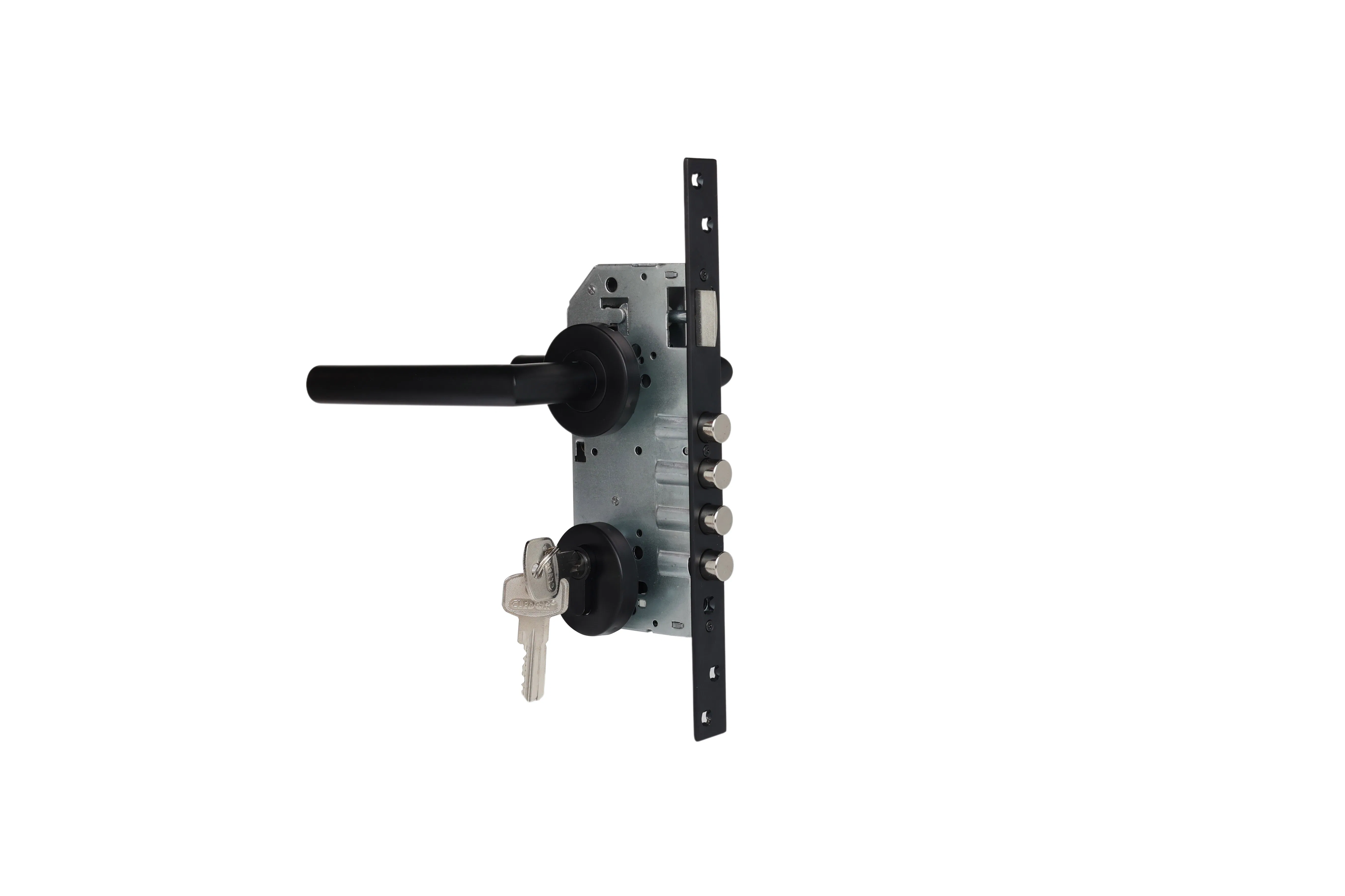 European Design South America Hot Selling Mortise Door Handle Lock Office Lock Set Stainless Steel Lock Set