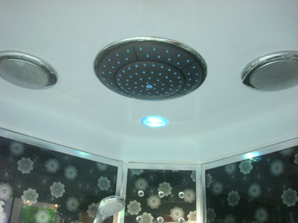 Simple Shower Cabin Without Roof