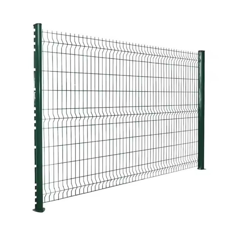 3D Wire Mesh Fence Panels Galvanized Iron Steel 3D Metal Fence Outdoor