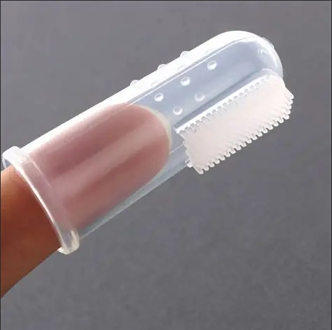 Custom BPA-Free Silicone Baby Toothbrush for Safe and Effective Cleaning