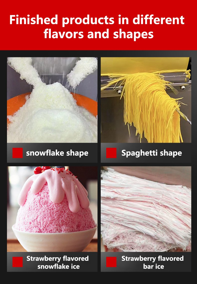 Factory Price Full Automatic Bingsu Machine Milk Snow Ice Machine Korean Ice Maker Machine for Sale