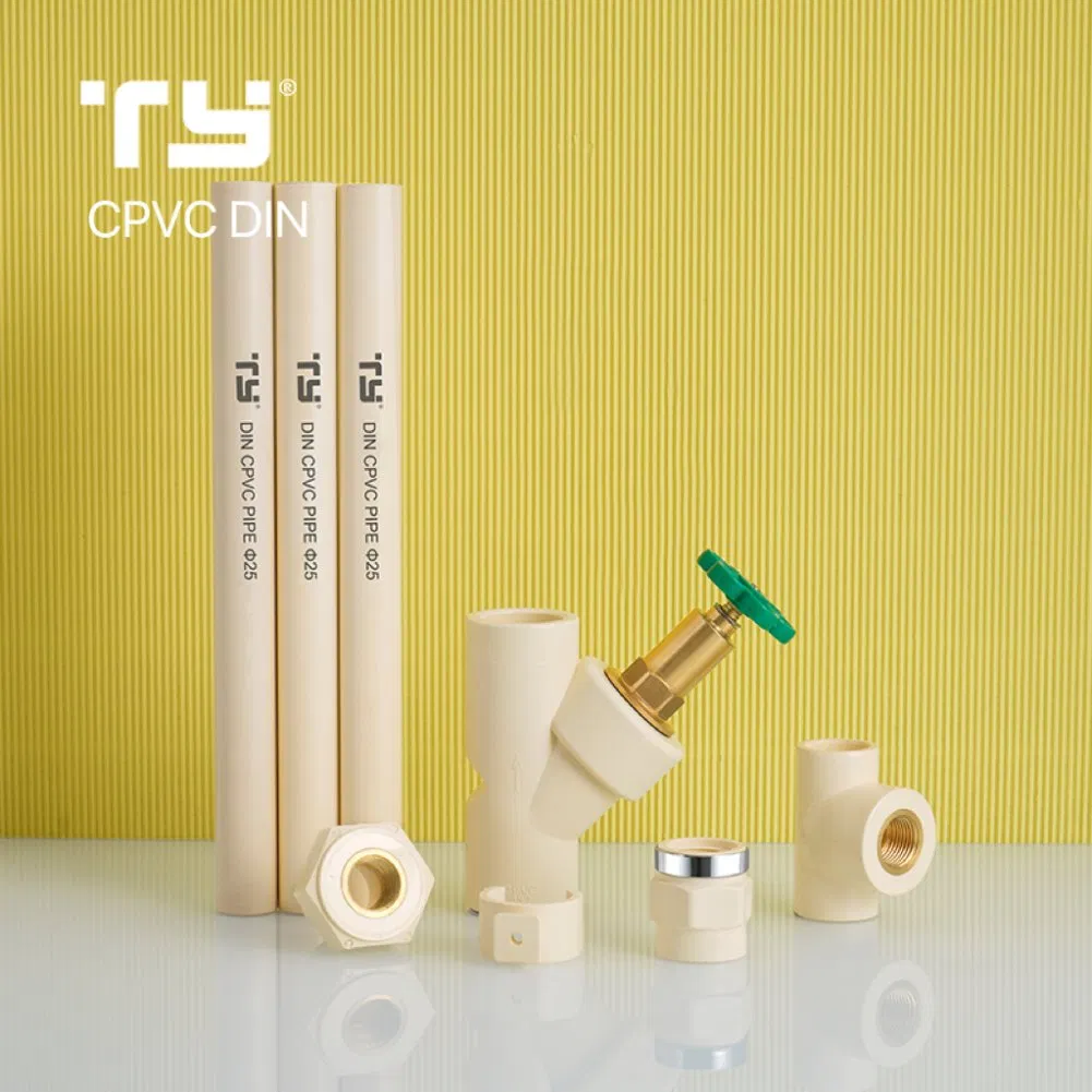 Factory Best Price High Quality Fittings CPVC DIN 8079/8080 PVC Pipe Connectors