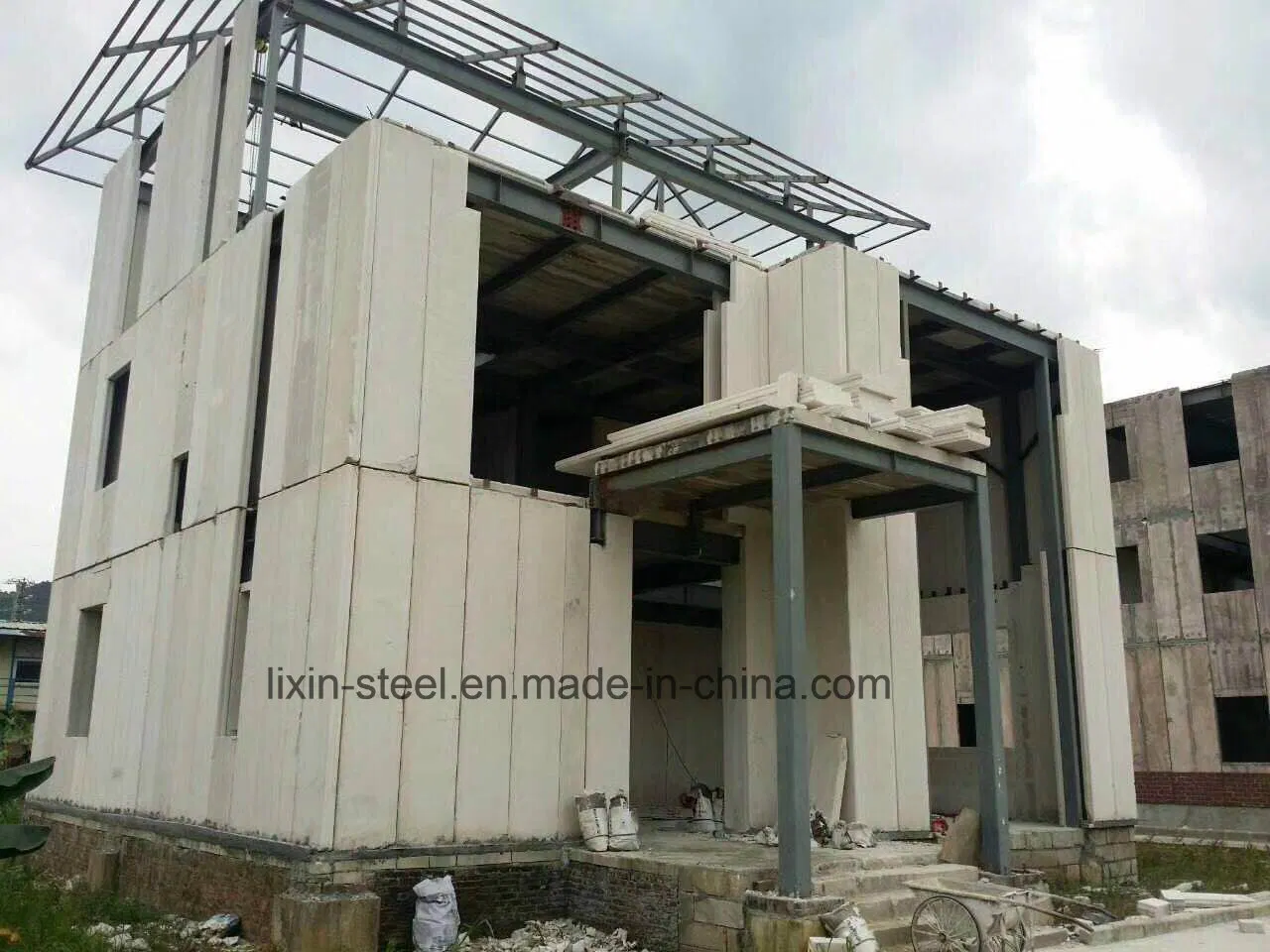 Structural Steel Frame Portable House Steel Home Prefabricated Building