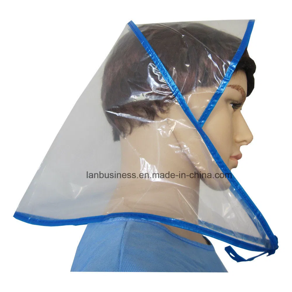 Waterproof Rain Bonnet with Irregular White Dots