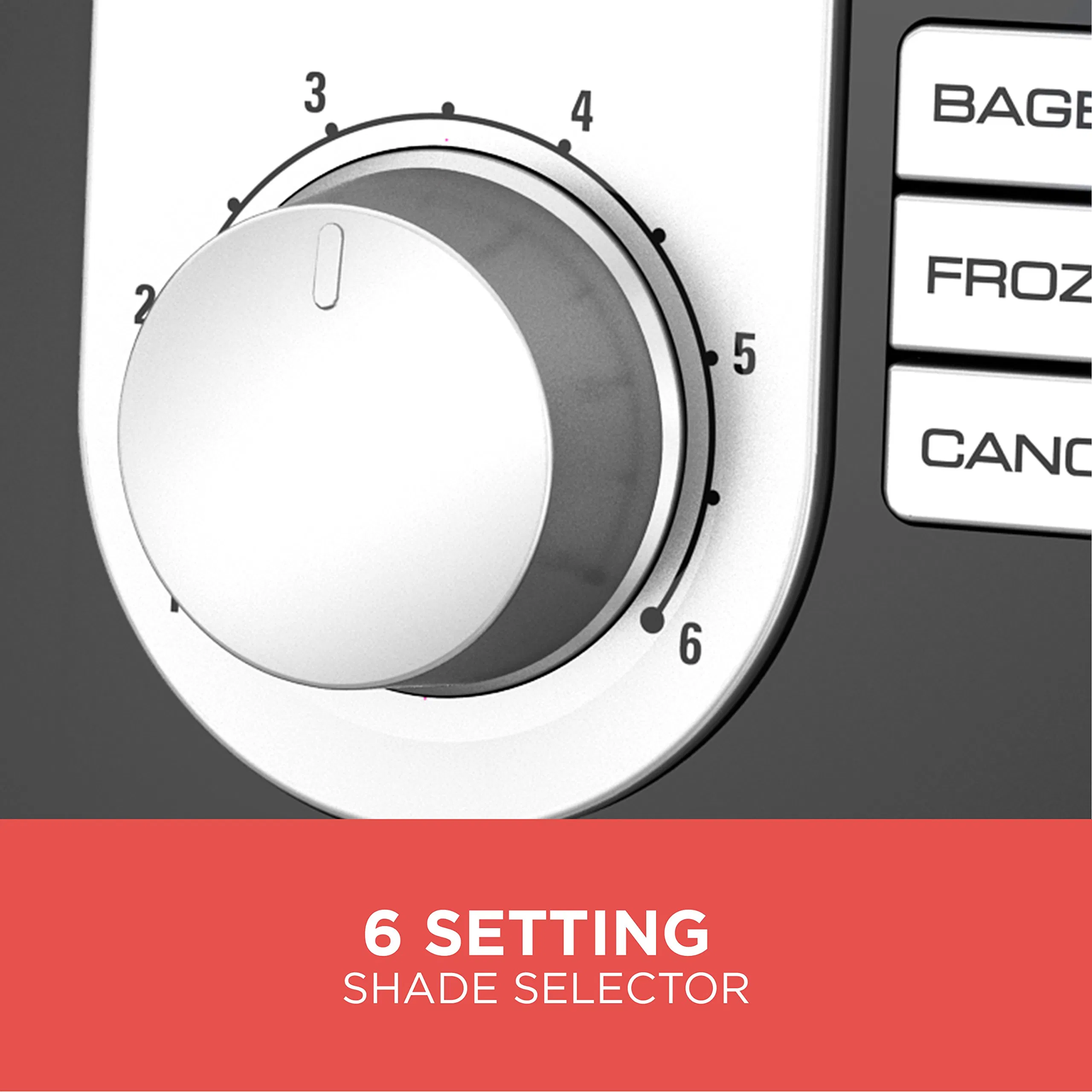 Factory Price Square Black 2 Slice Extra Wide Slot Bread Toaster