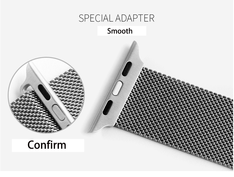 Premium Quality Magnetic Milanese Loop Metal Watch Strap/Band for Apple Watch