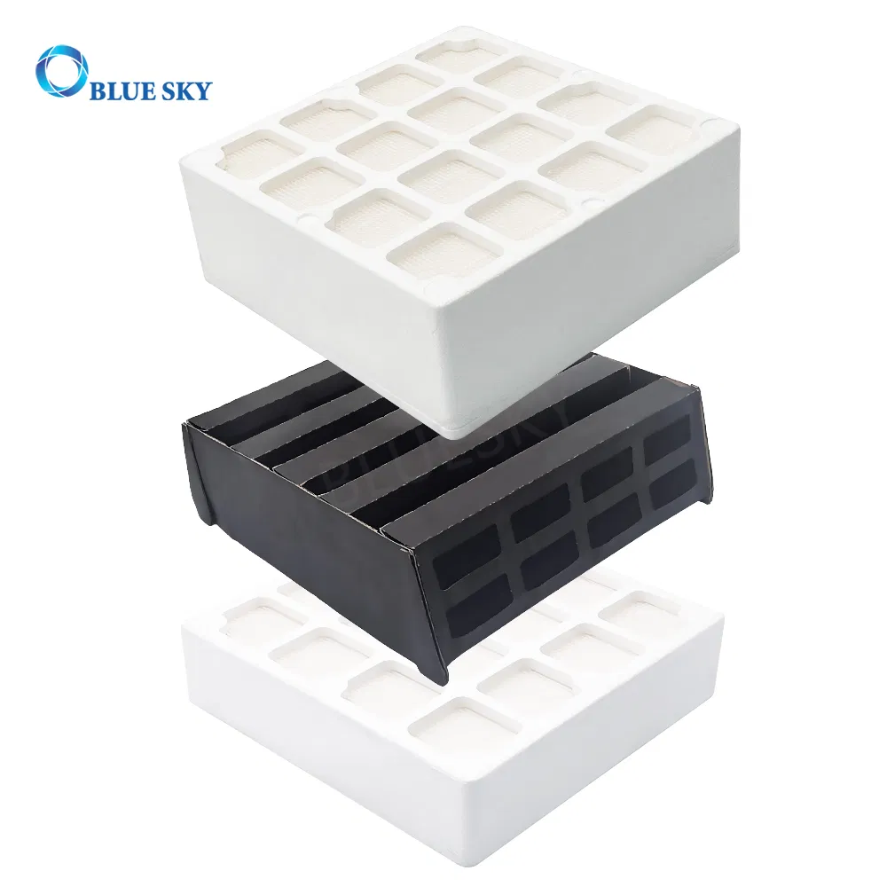 Replacement HEPA Filter Activated Carbon Filter Set of 3-Filters Compatible with Iqair Healthpro Series Pre-Max V5-Cell Hyperhepa Filters