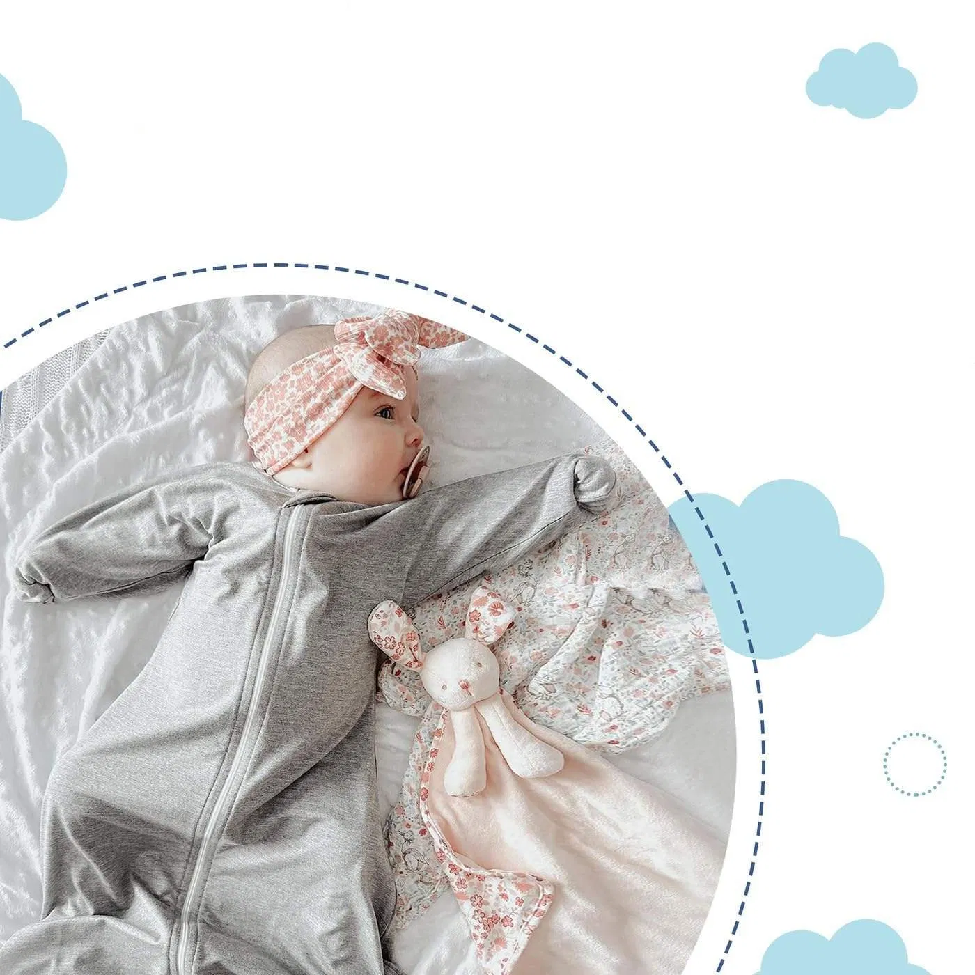 Custom Cotton Zipper Kids Baby Stroller Sack Infant Sleeper Sleeping Bag