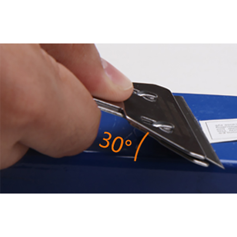 Stainless Steel Ceramic Hob Scraper Cleaning Scraper with Metal Blades