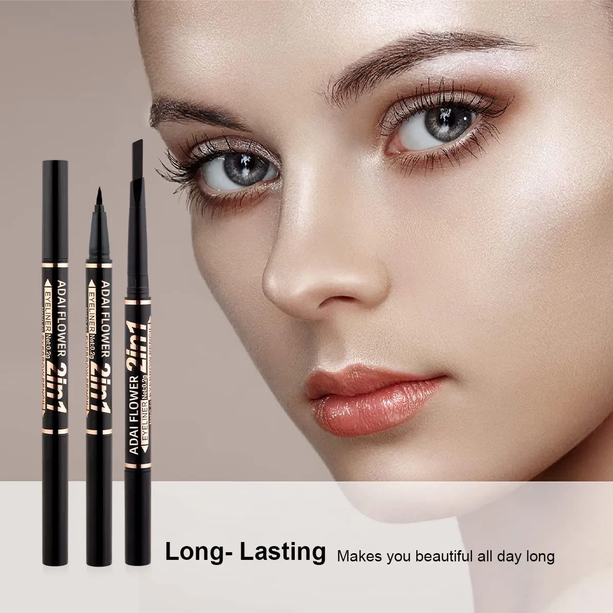Best Waterproof Long Lasting Grey Black Brow Eyebrow Pencil Eyeliner Cosmetic
