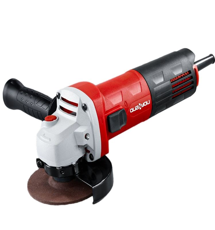 Qy-9108c 900W High-Efficiency 100mm Lightweight Angle Grinder