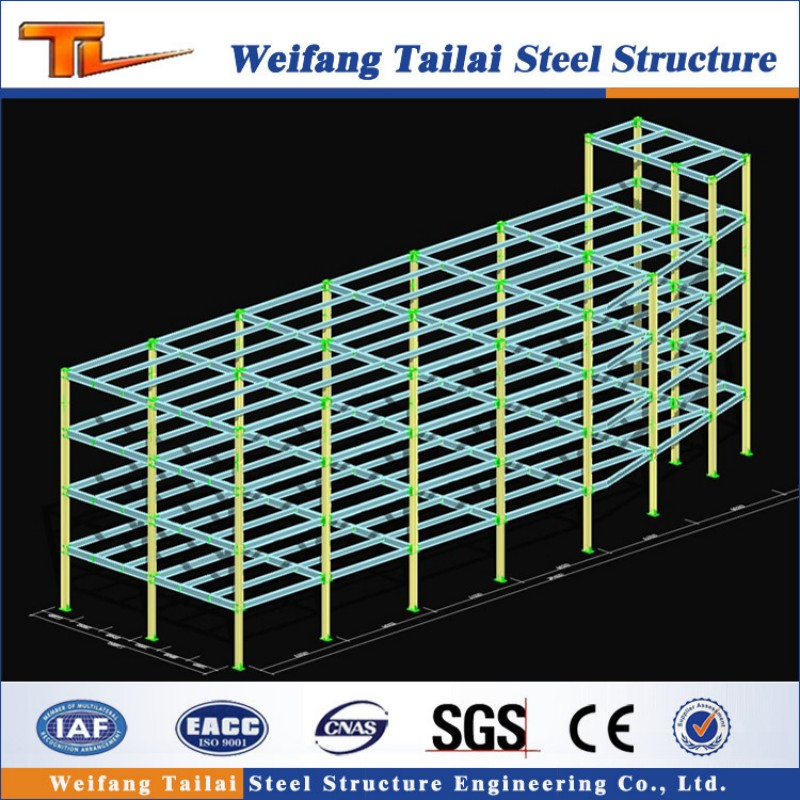 Prefabricated Light Frame Multi Storey Prefab Apartments Construction Projects Steel Structure