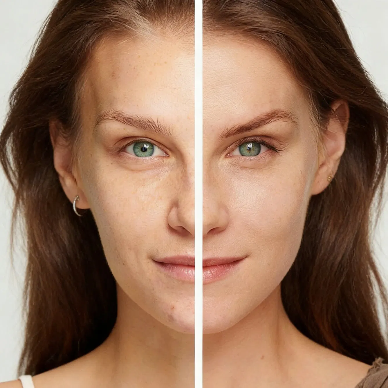 Natural Organic Moisturizing Liquid Foundation Boosts Healthy Glowing Complexion