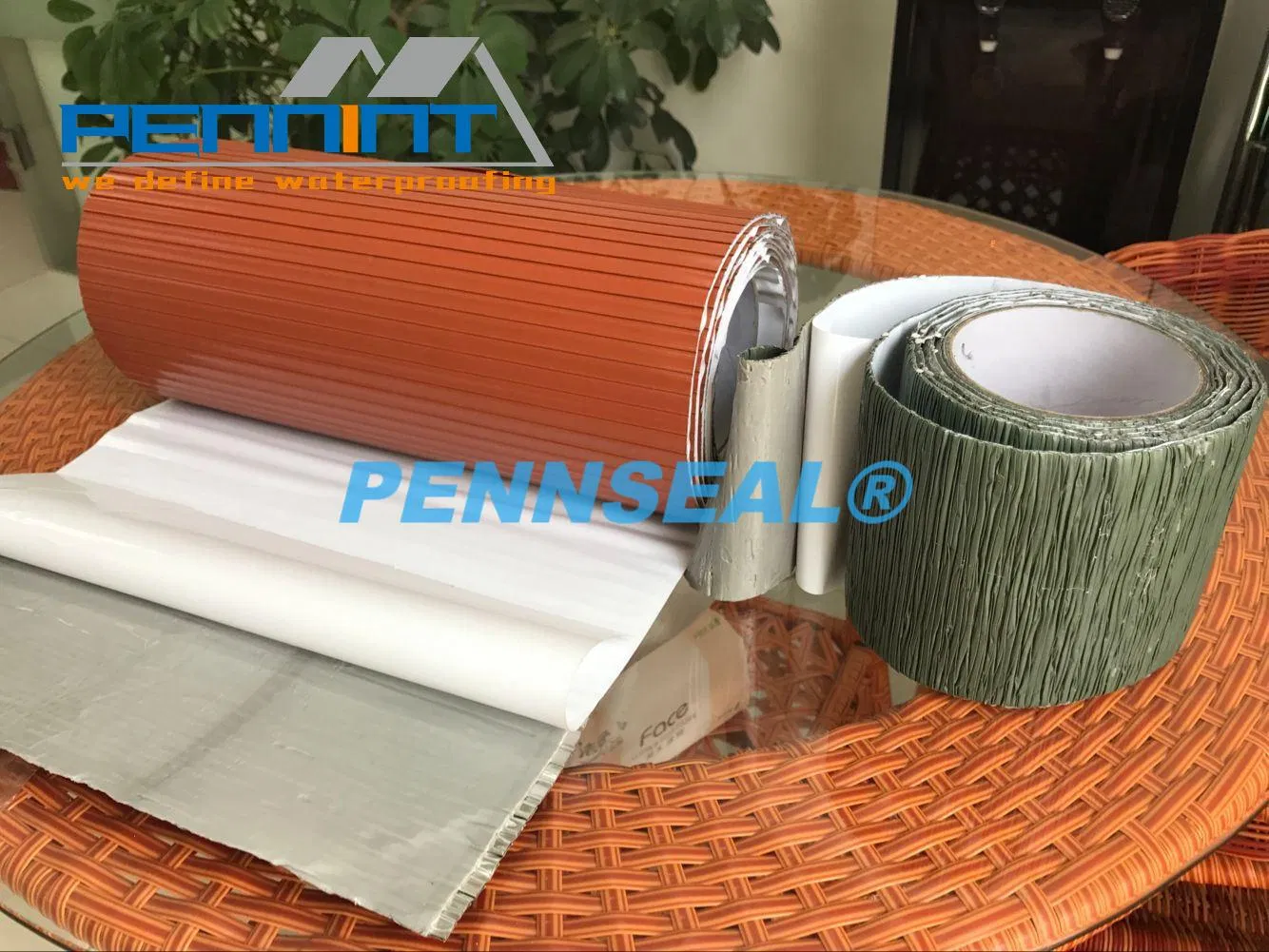 Rubber Pib Tape with Aluminium Surface for Exposed Roofs/Chimney
