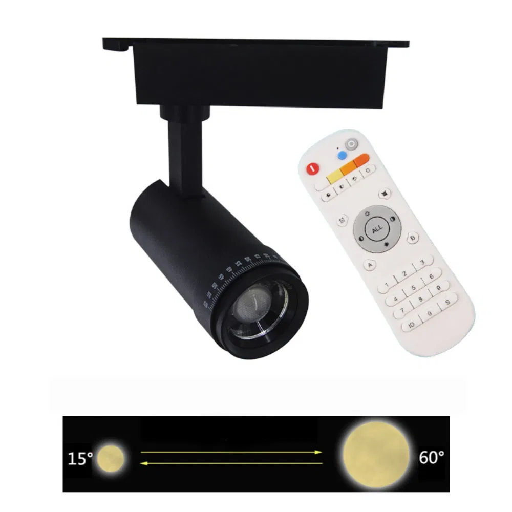 Exhibition Clothing Store Adjustable Remote Control LED Spotlight
