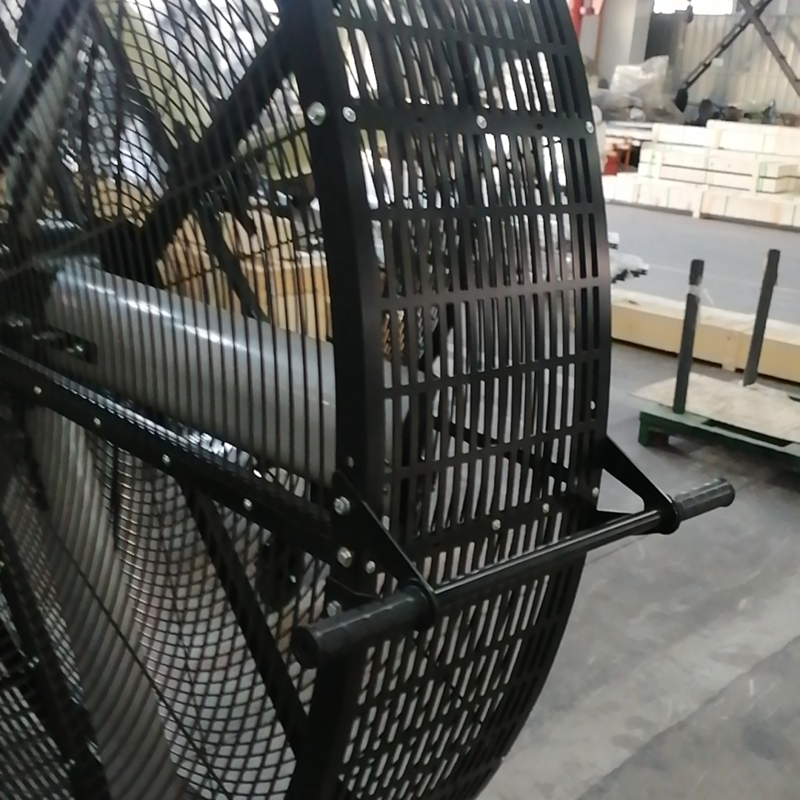 4 Wheels Movable Large Standing Hvls Fan for Gym Warehouse