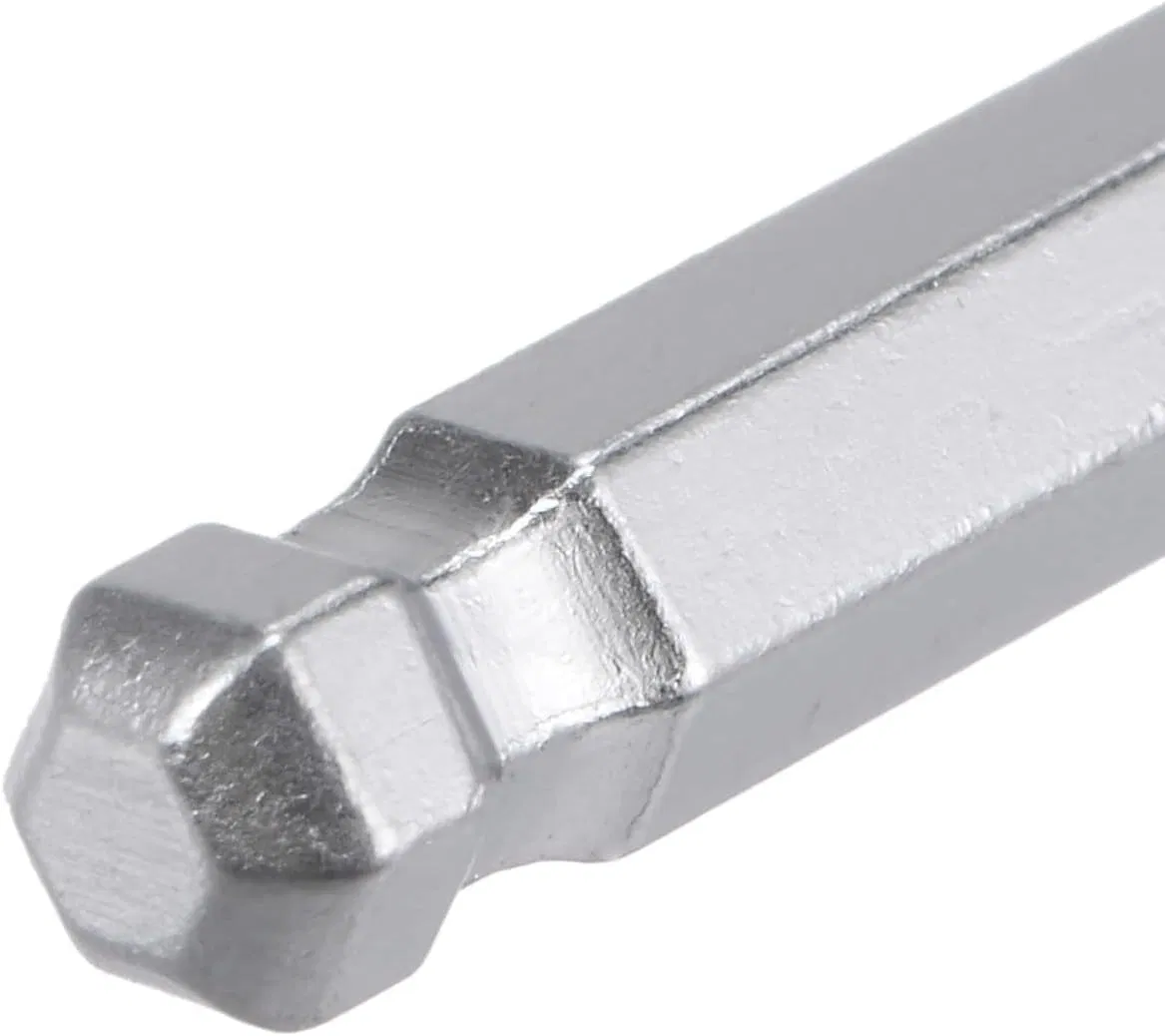 9PCS Industrial Grade Metric Star Flat Head Ball End Long Arm Strength Helping T Handle Allen Wrench Hex Key Set Hand Tools