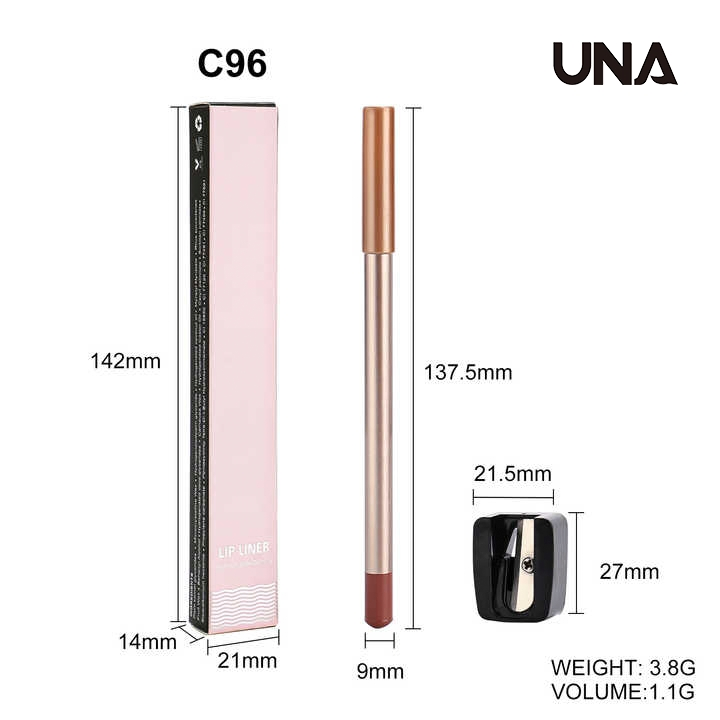 Creamy Lip Liner Pencil Custom Logo Long Lasting Waterproof Lip Liner for Women