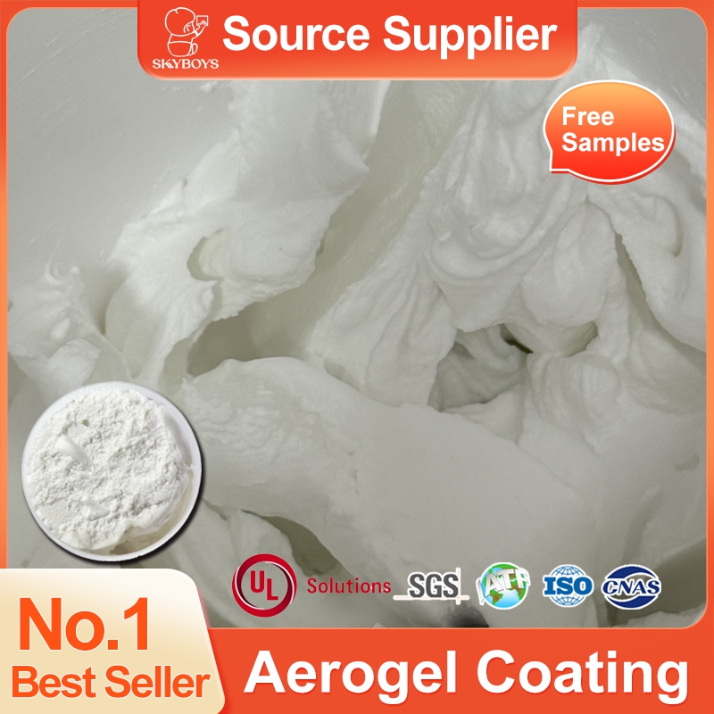 White Color Nano Aerogel Energy Saving Reflective Roof Coating Paint Silica Heat Insulation Material Aerogel Coating for Automotive Insulation