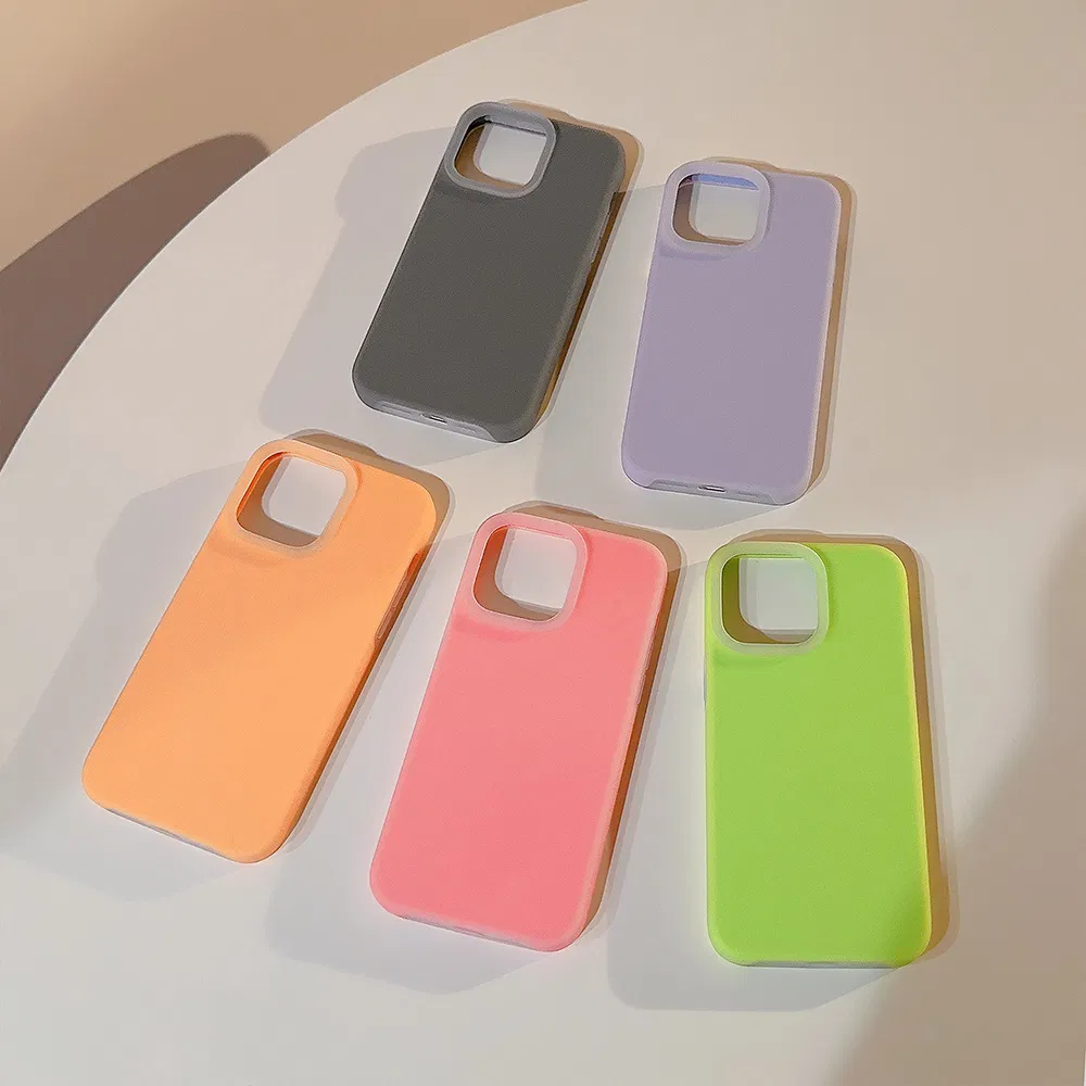 Чехол Dopamine Color для iPhone 15, жидкий силикон