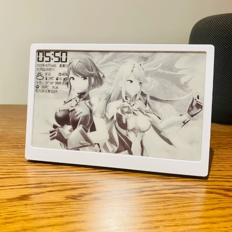 Smart Home Status Hub Display 7.5-Inch Esp32 E-Ink Monitor for Always-on Information Panels in Living & Office Spaces Loss Protection Critical Timing ODM