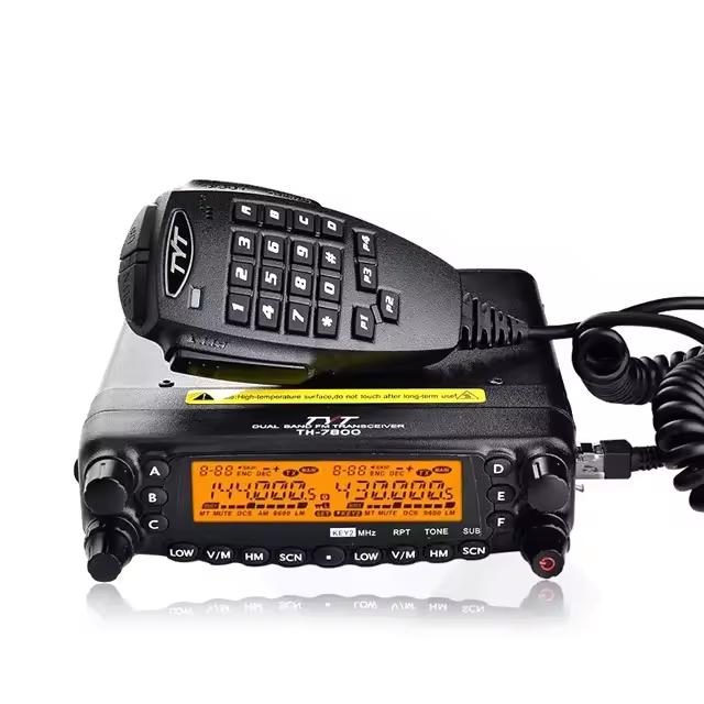 TYT TH-7800 50W Двухдиапазонная мобильная радиостанция