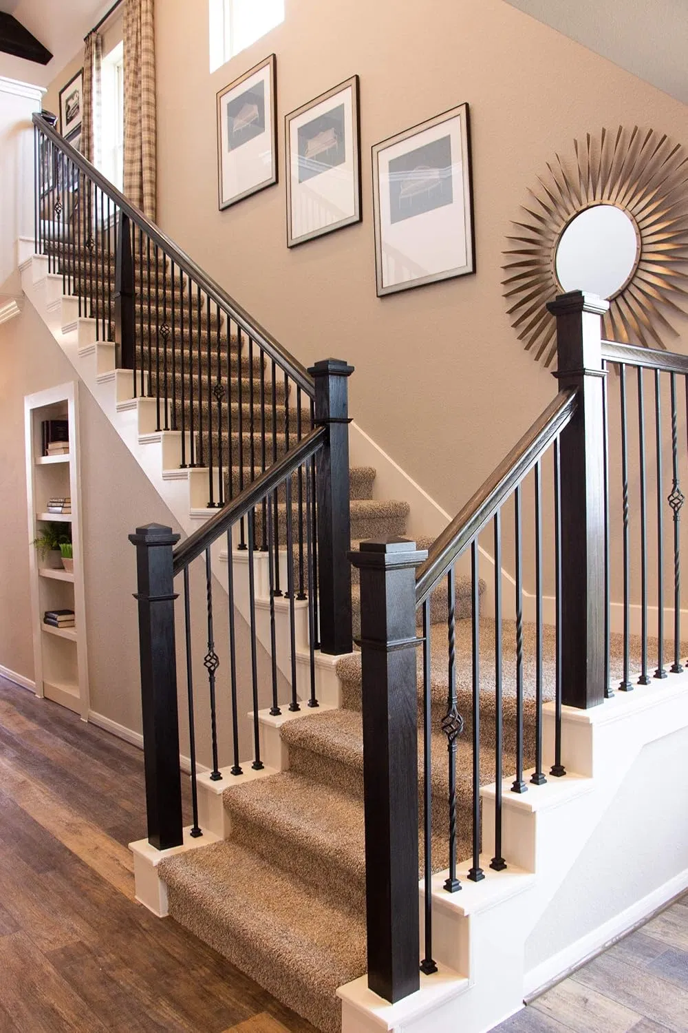 Hollow Single Twist Staircase Spindles
