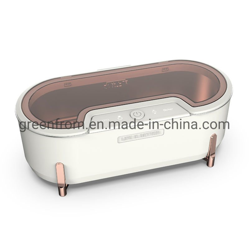 Ultrasonic Jewelry Cleaner Portable Household Cleaning Machine for Eyeglasses, Watches, Rings, Necklaces, Coins, Dentures