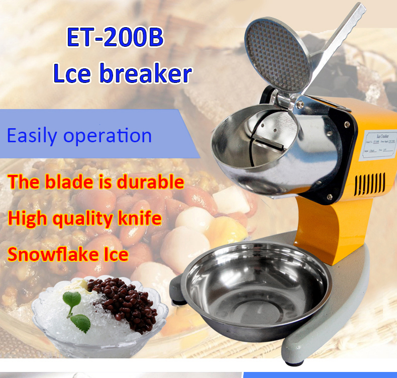 CE Approved Iron Body Ice Crusher Machine