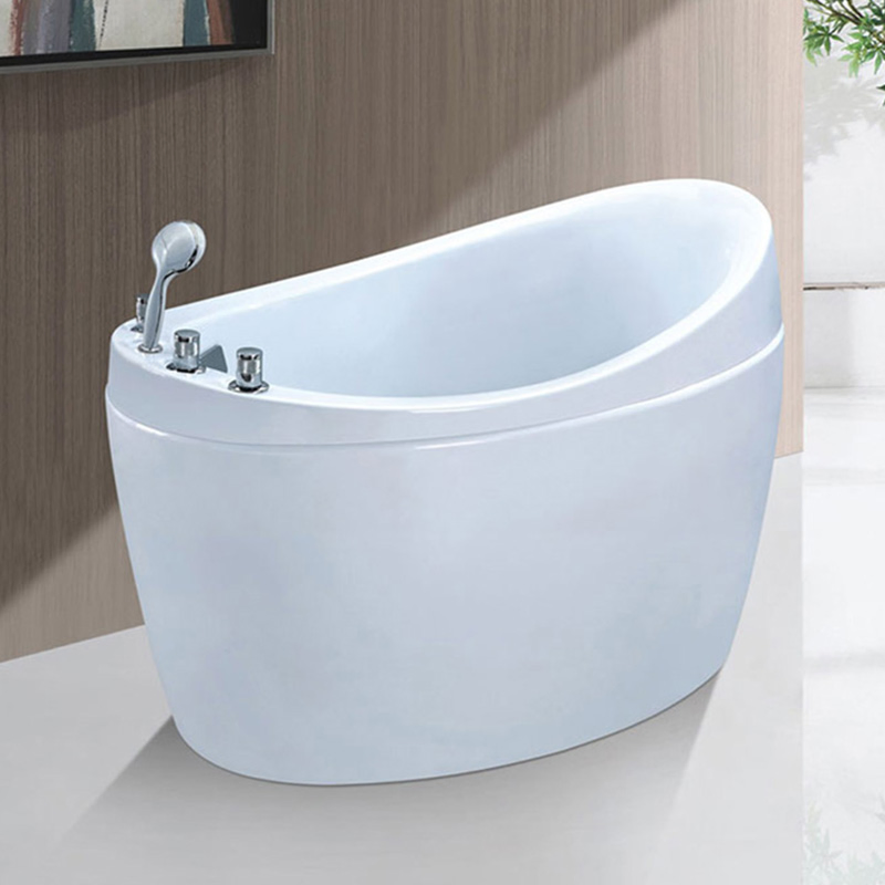 Акриловая ванна овальная отдельностоящая для ванной комнаты
