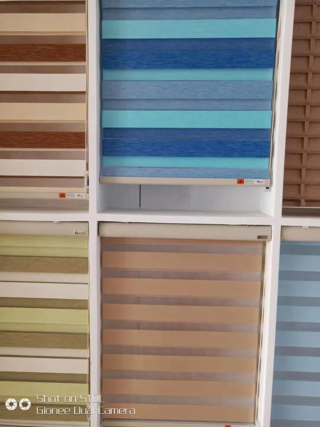 Latest Design Cordless Zebra Blinds and Shades with Customized Size