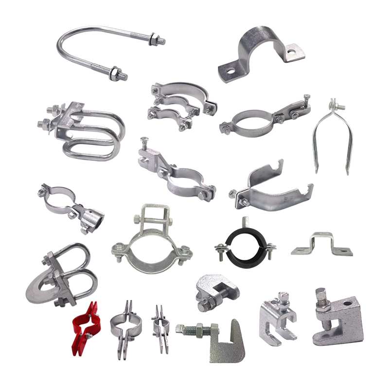 1/2"-12" C-Swivel Hanger, Carbon Steel with Black Painted or Galvanized Coating