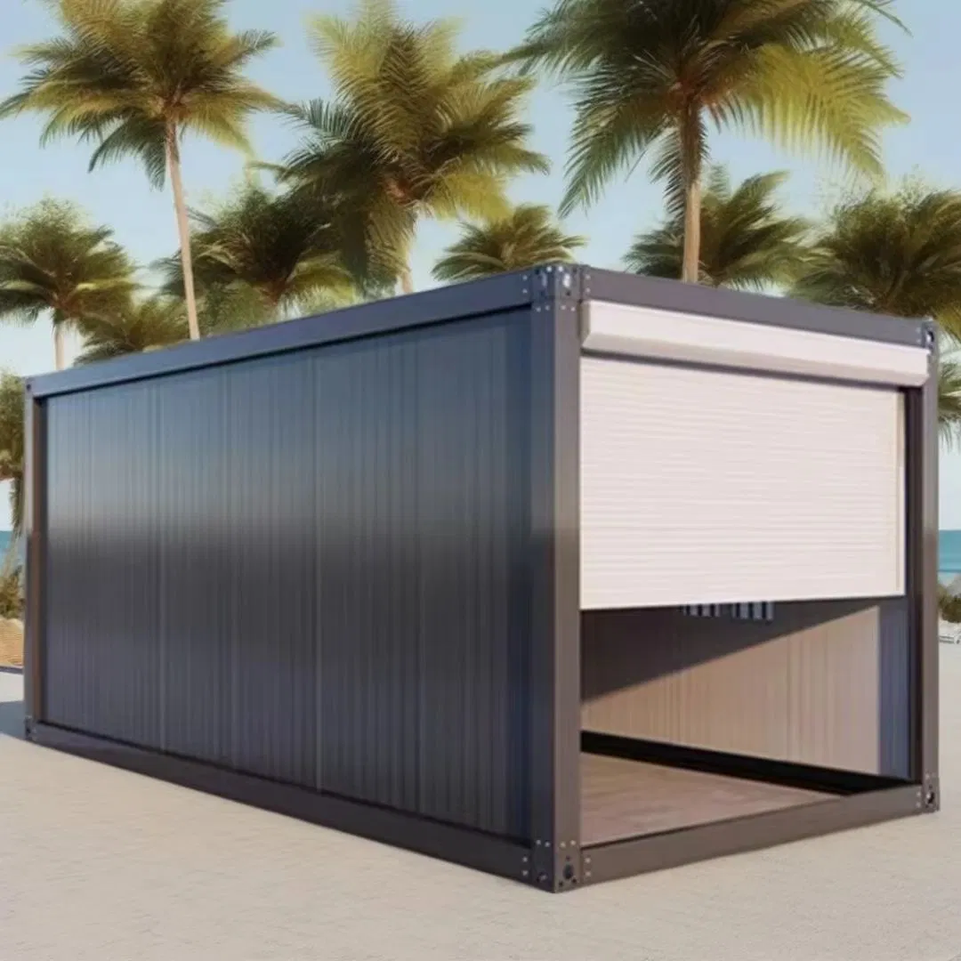 China Prefab Prefabricated Detachable 20FT 40FT Modular Portable Mobile Home House Cabin Container Storage Warehouse Car Garage for Sale
