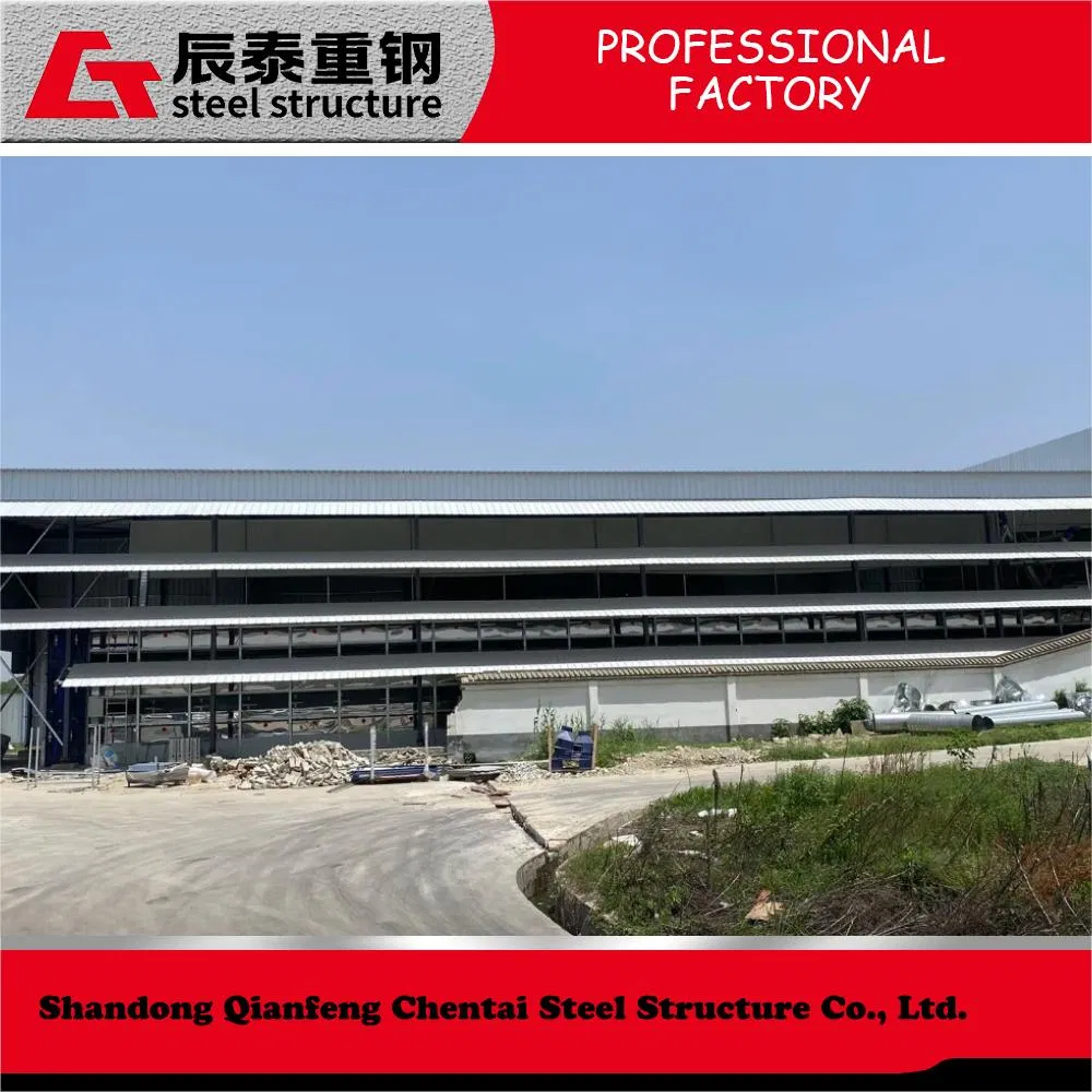High Quality Prefabricated Steel Structure Poultry Construction for Chicken and Cow Shed