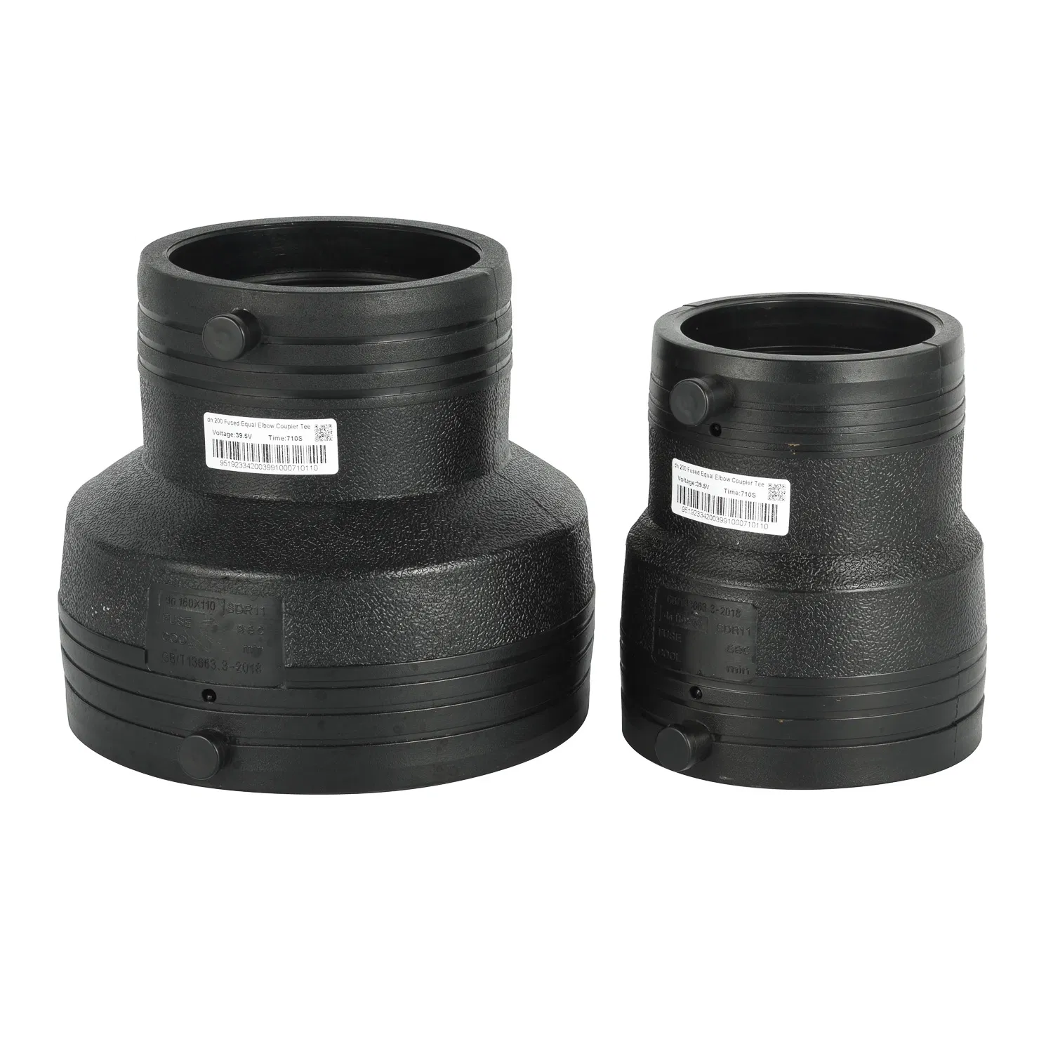 Premium Lygy PE100 Bott/Socked Welding Fitting for HDPE Pipes