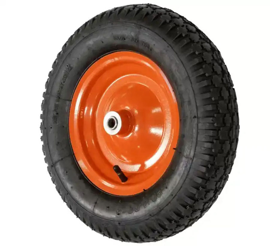 Trolley Wheel Pneumatic 400-8 Garden Tool Wheels