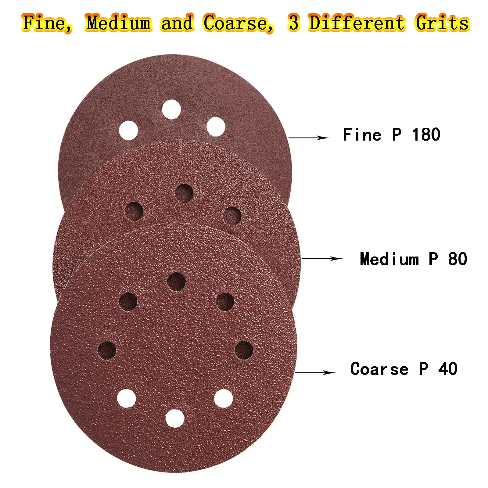 Шлифовальный диск для авто с логотипом, 5 дюймов